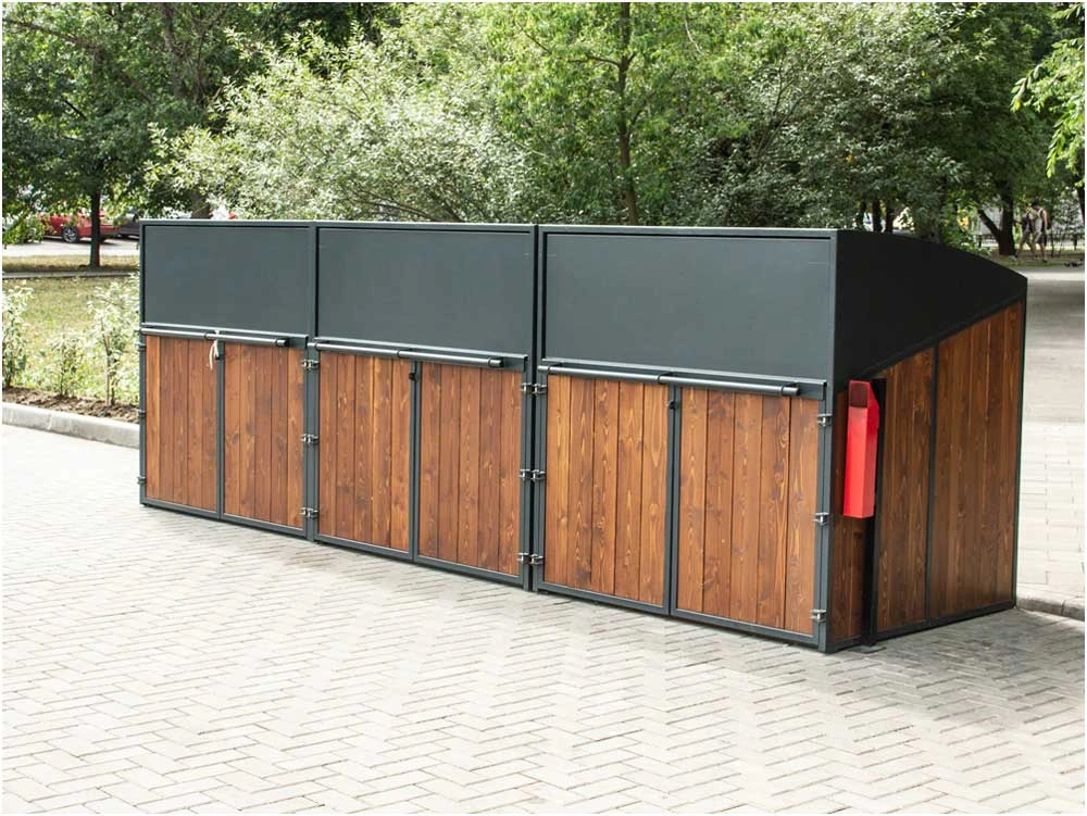 Расстояние от строений до мусорных баков