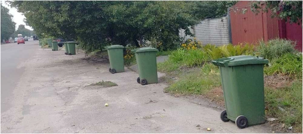 Расстояние от строений до мусорных баков в частном секторе