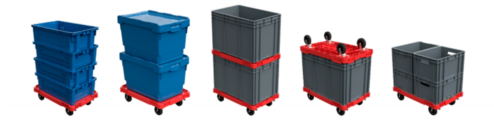 агрегация с ящиками и контейнерами iPlast