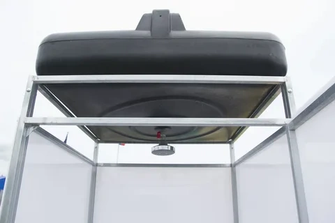 Установка бака для летнего душа