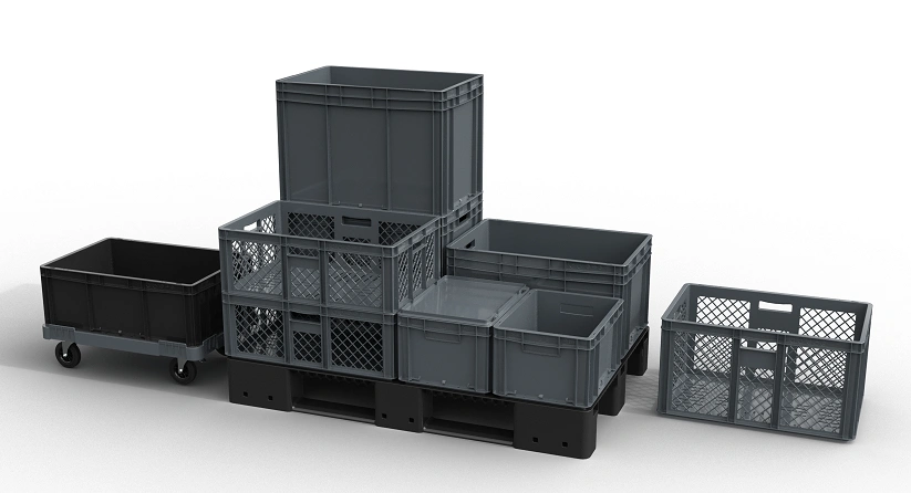 универсальность пластиковых ящиков и контейнеров