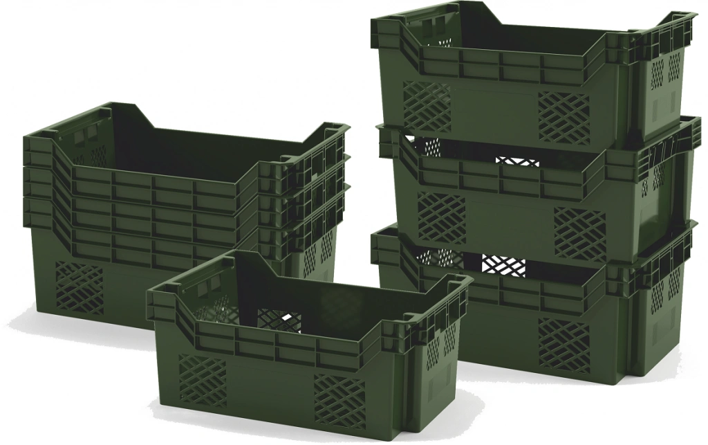 Поворотно-вкладываемые ящики