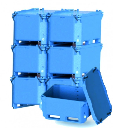 Штабелирование изотремических контейнеров