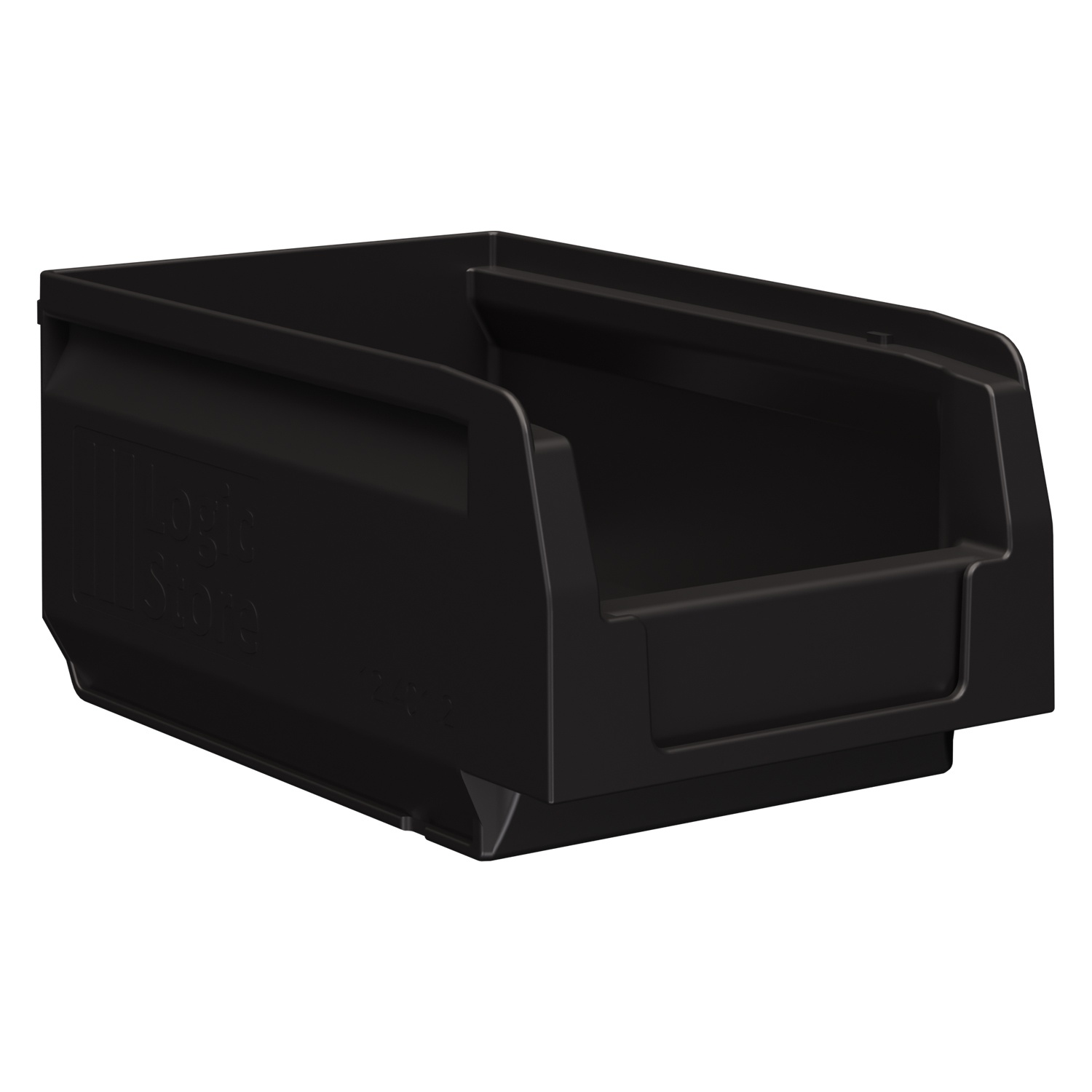 Складской лоток Logic Store 165х100х75 мм iPlast чёрный ЭКО N2 (12.401.2)