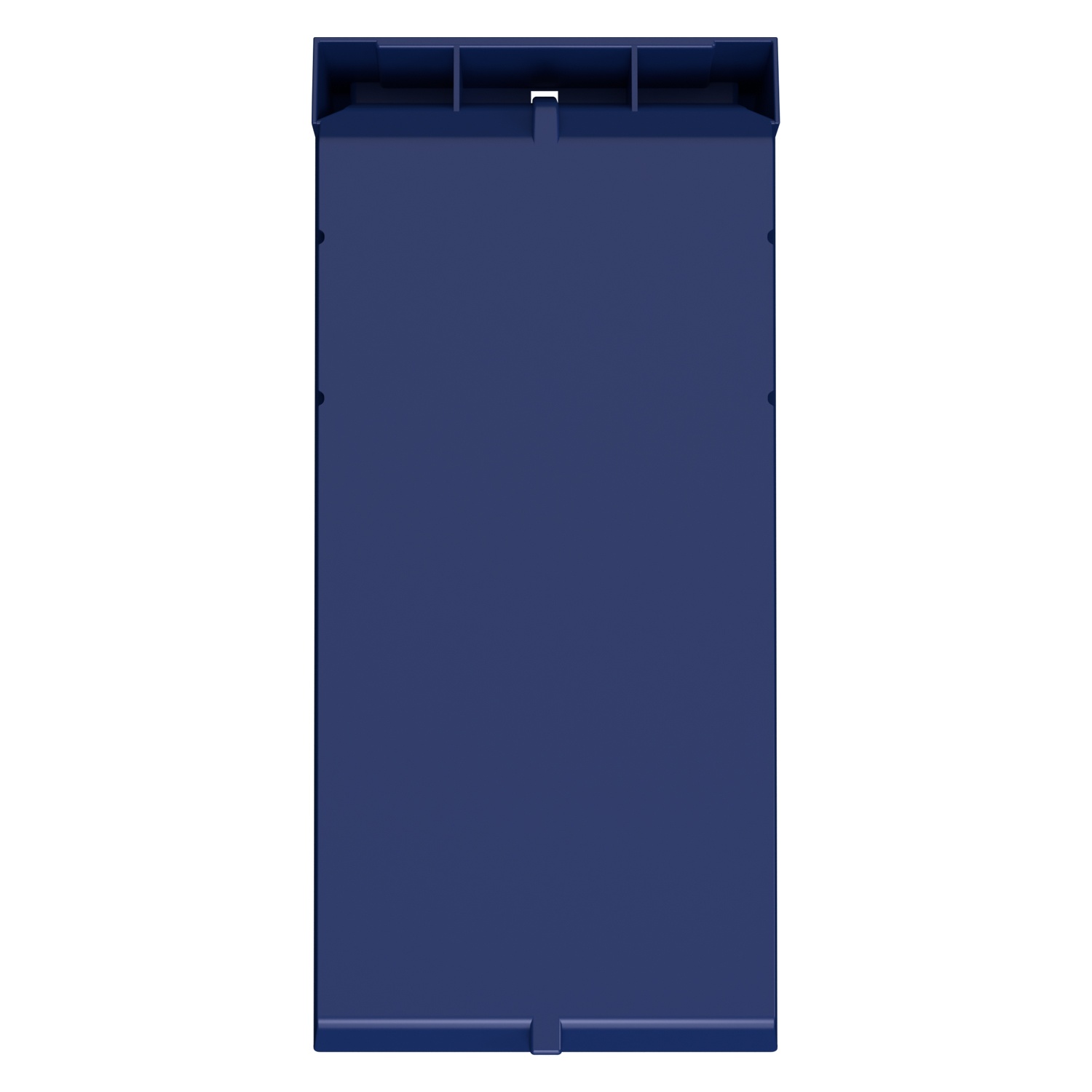 Складской лоток Logic Store 500х225х150 мм iPlast синий индиго с отверстиями для перегородок N1 (12.405.1)