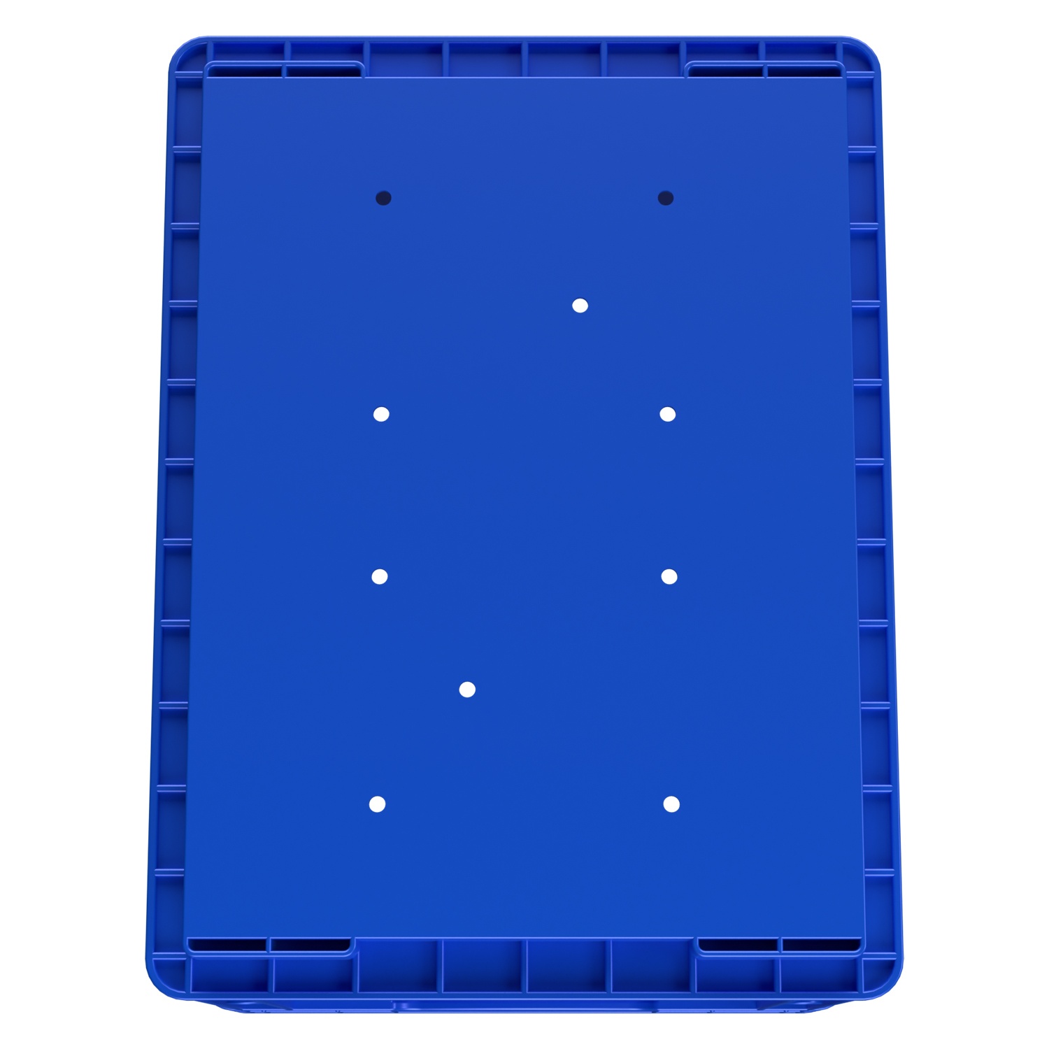 Ящик RL-KLT 4280 396x297x280 мм iPlast голубой c дренажными отверстиями в дне
