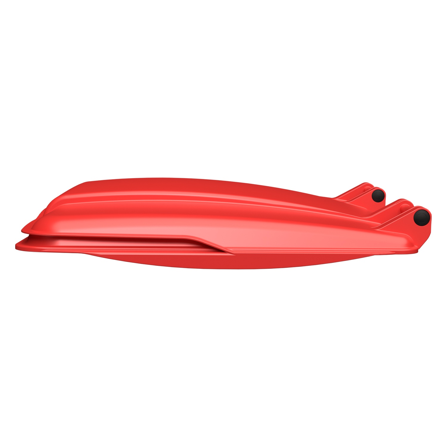 Крышка для мусорного контейнера 1100 л iPlast красная c осями для крепления
