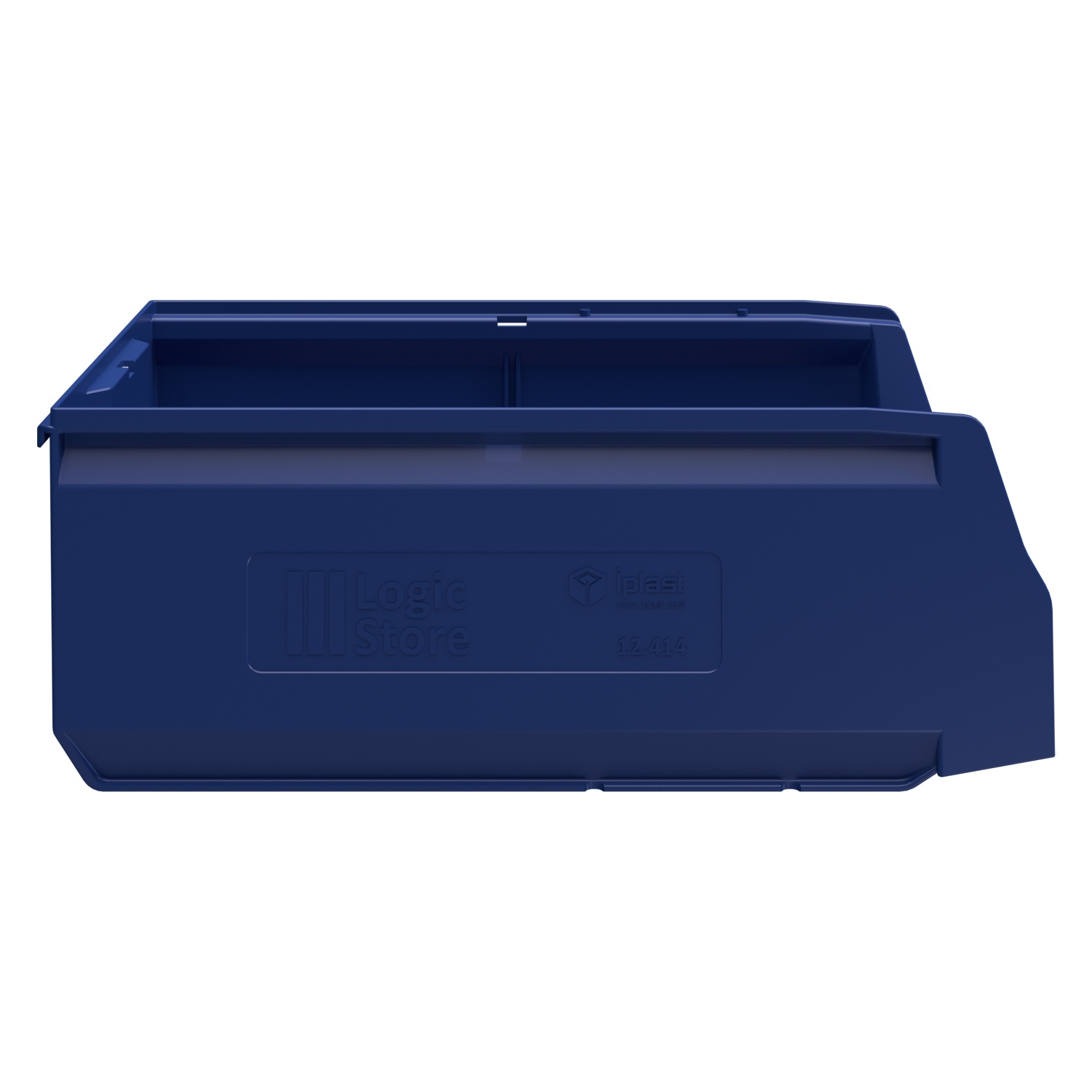 Складской лоток Logic Store 400x225x150 мм iPlast синий индиго
