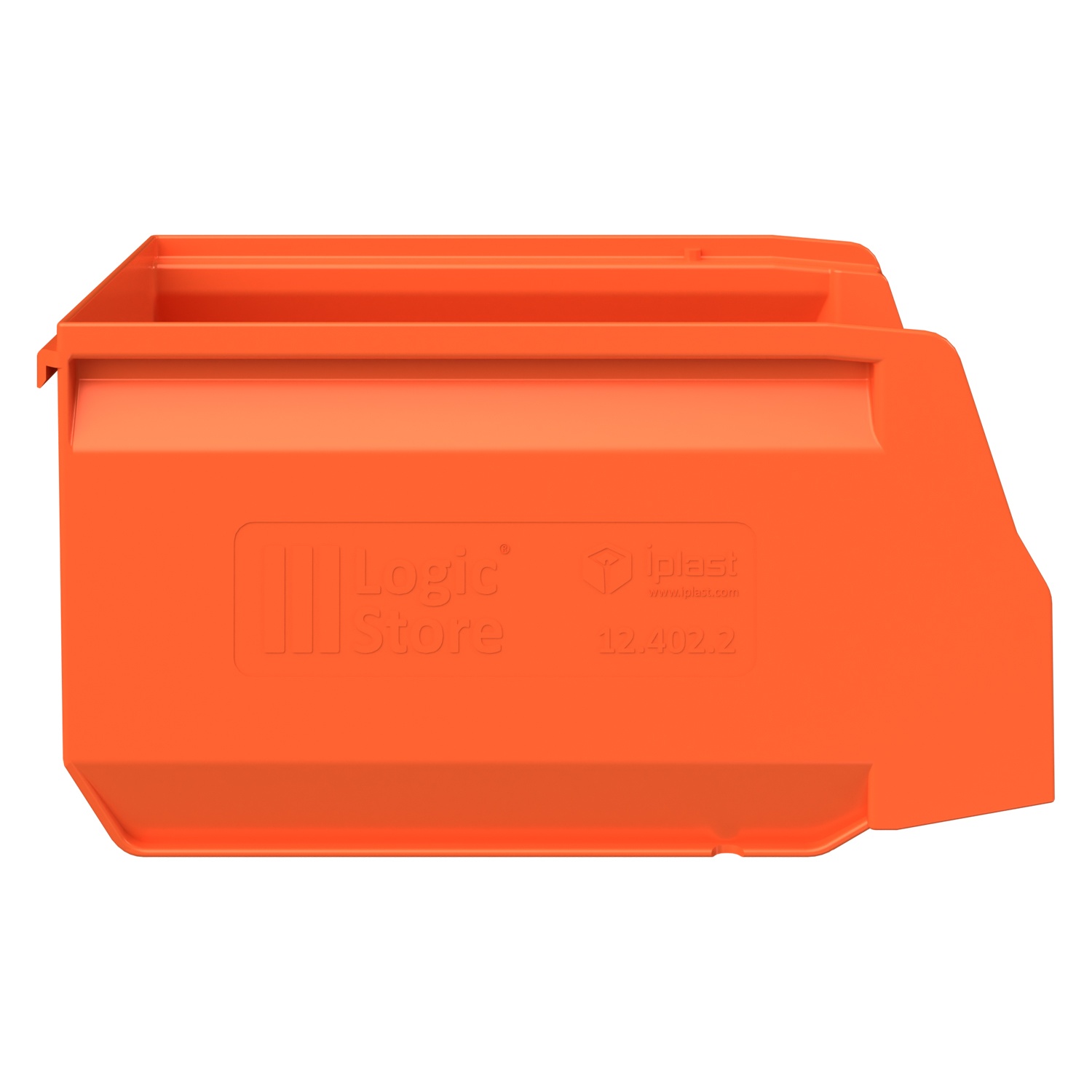 Складской лоток Logic Store 250x150x130 мм iPlast оранжевый Складской лоток Logic Store 250x150x130 мм iPlast оранжевый