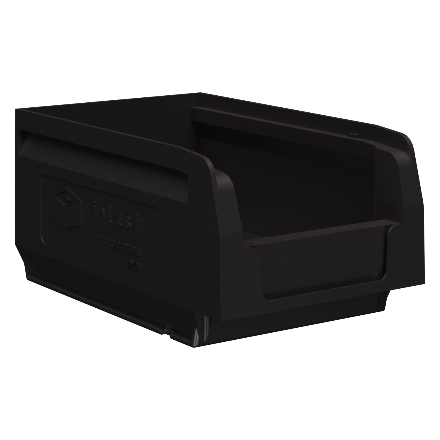 Складской лоток Logic Store 165х100х75 мм iPlast чёрный ЭКО