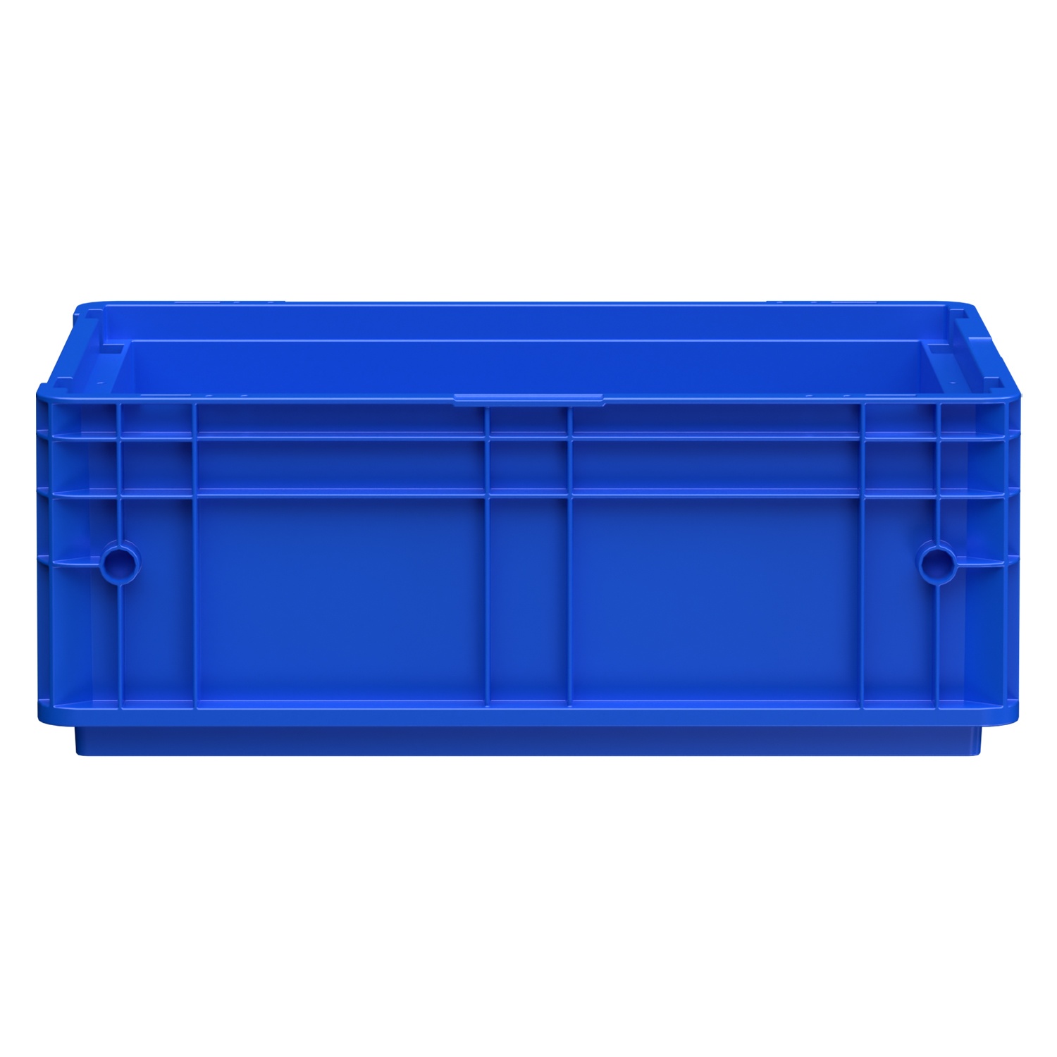 Ящик RL-KLT 4147 396х297х147,5 мм iPlast голубой с дренажными отверстиями в дне N1 (12.502F.1)
