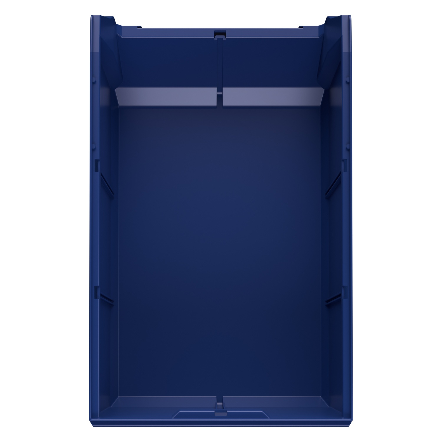 Складской лоток Logic Store 500x300x200 мм iPlast синий индиго с отверстиями для перегородок