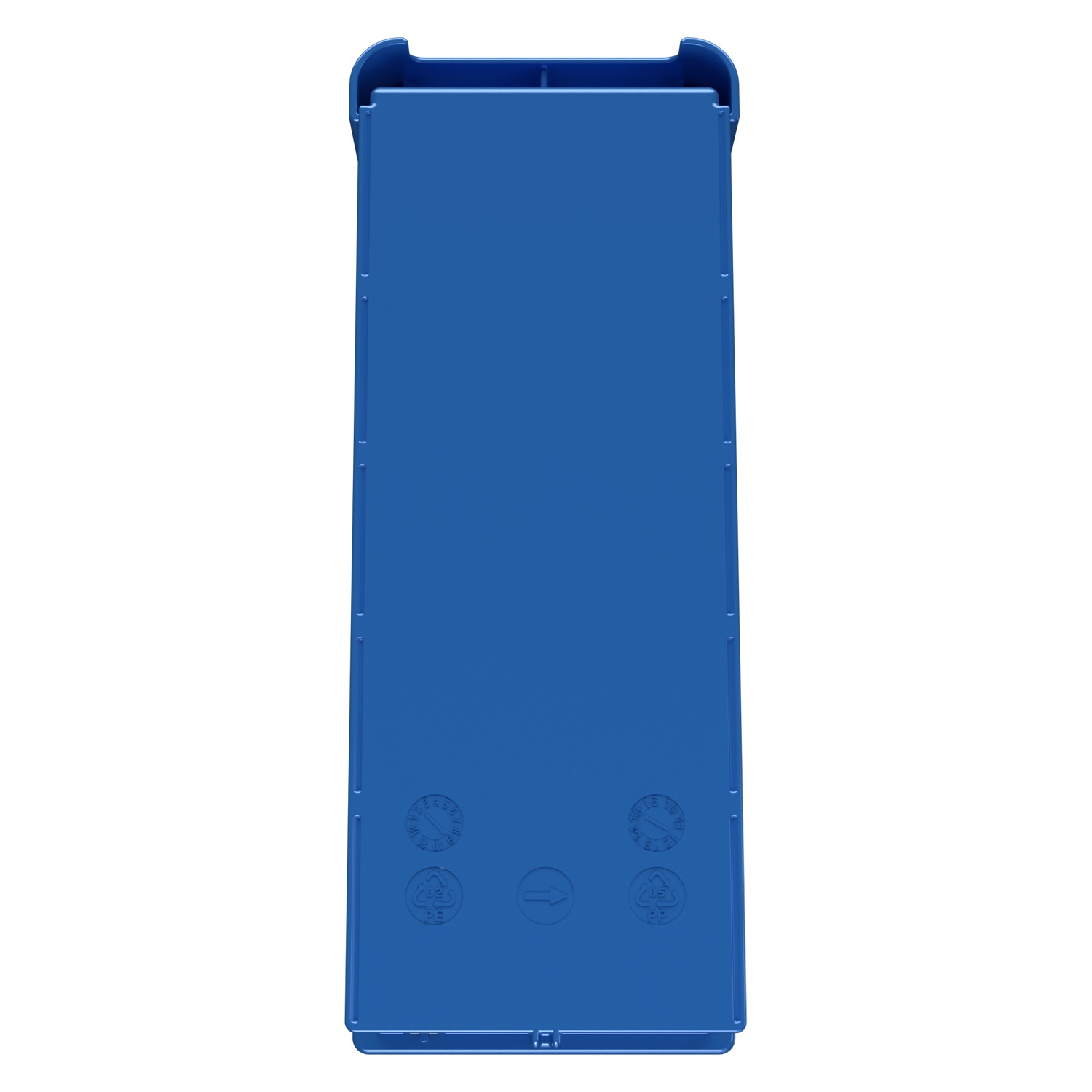 Полочный контейнер SK-3109 300х117х90 мм iPlast голубой с 1 поперечной перегородкой Полочный контейнер SK-3109 300х117х90 мм iPlast голубой с 1 поперечной перегородкой