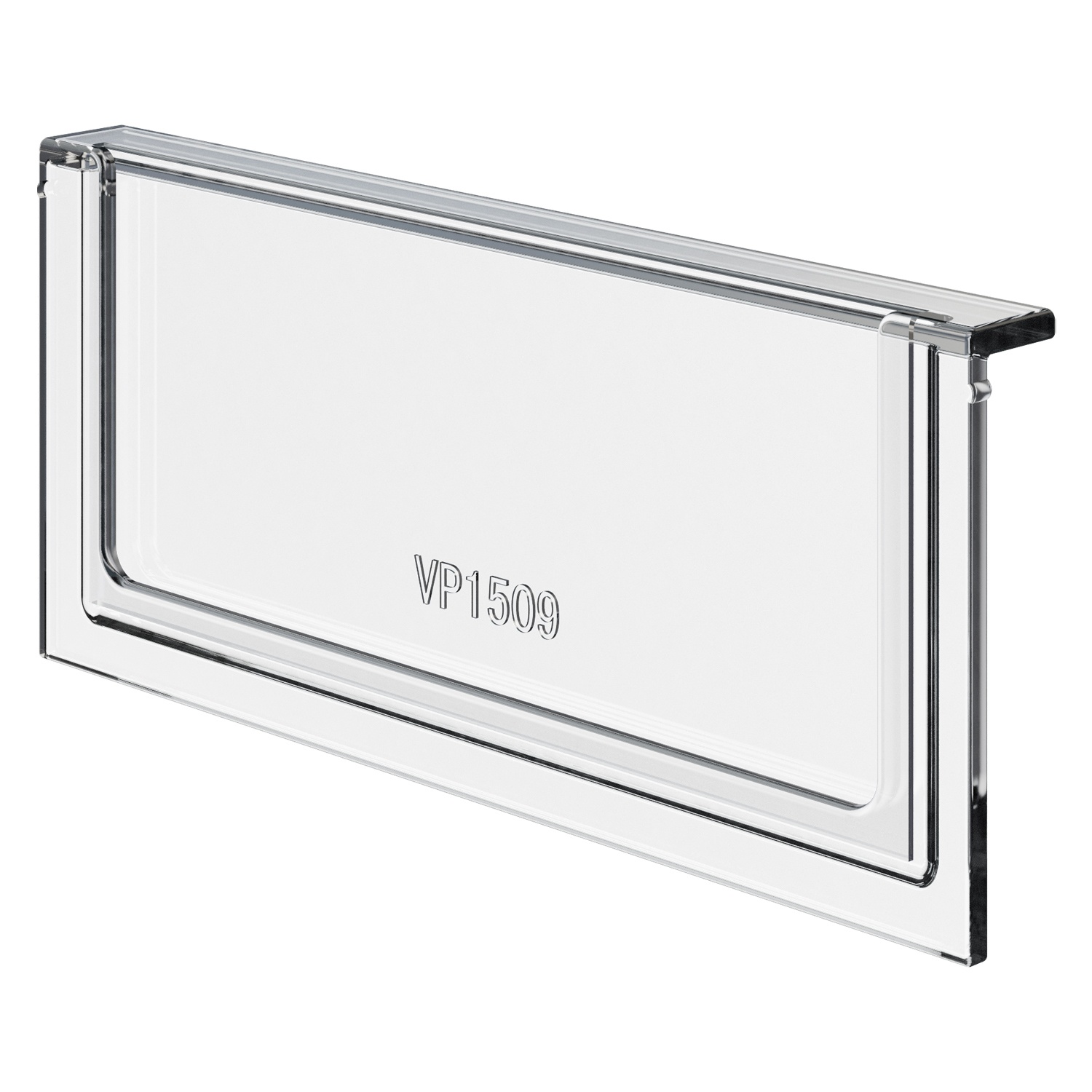 Перегородка фронтальная VP-1509 iPlast прозрачная для контейнеров SK 31509, 41509, 51509, 61509 N1 (30.945.1)