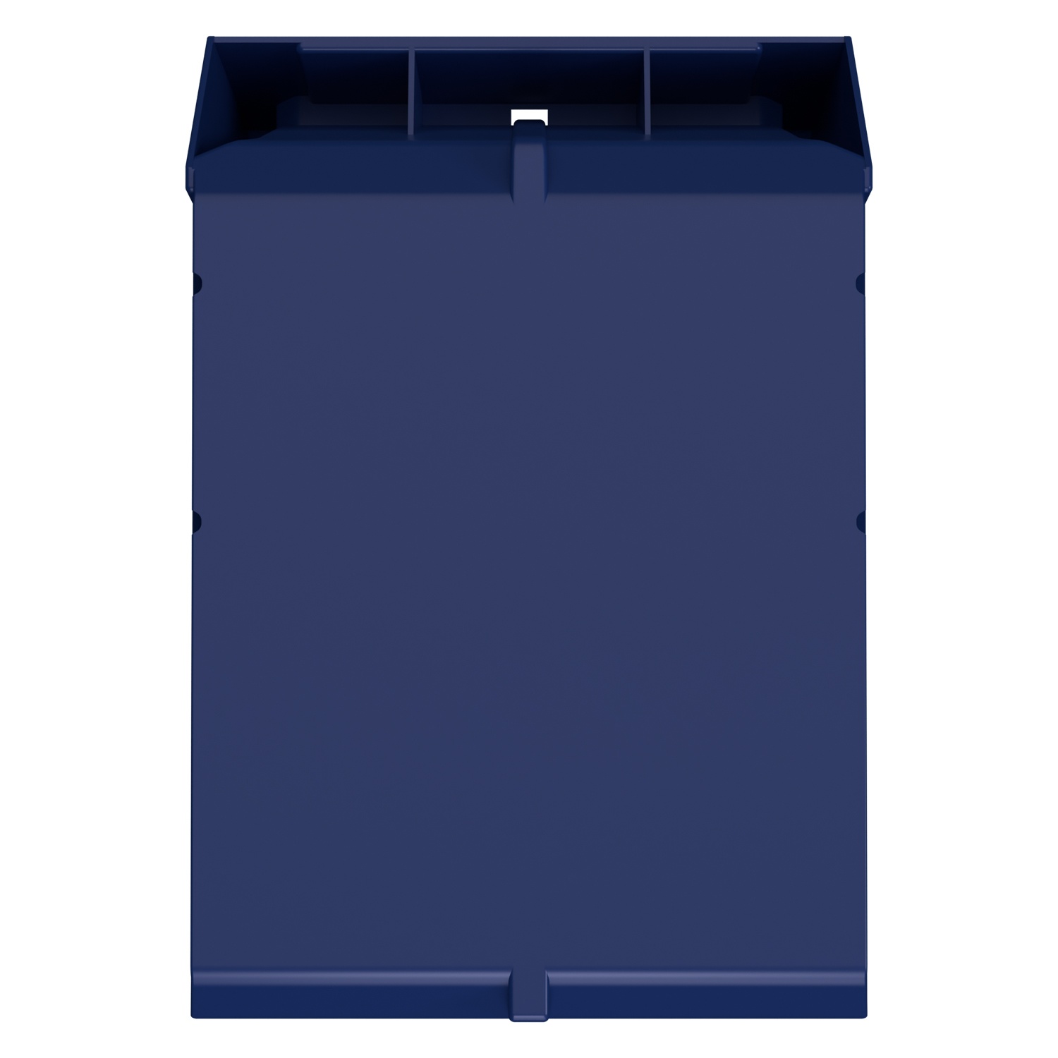 Складской лоток Logic Store 350x225x200 мм iPlast синий индиго с отверстиями для продольной перегородки