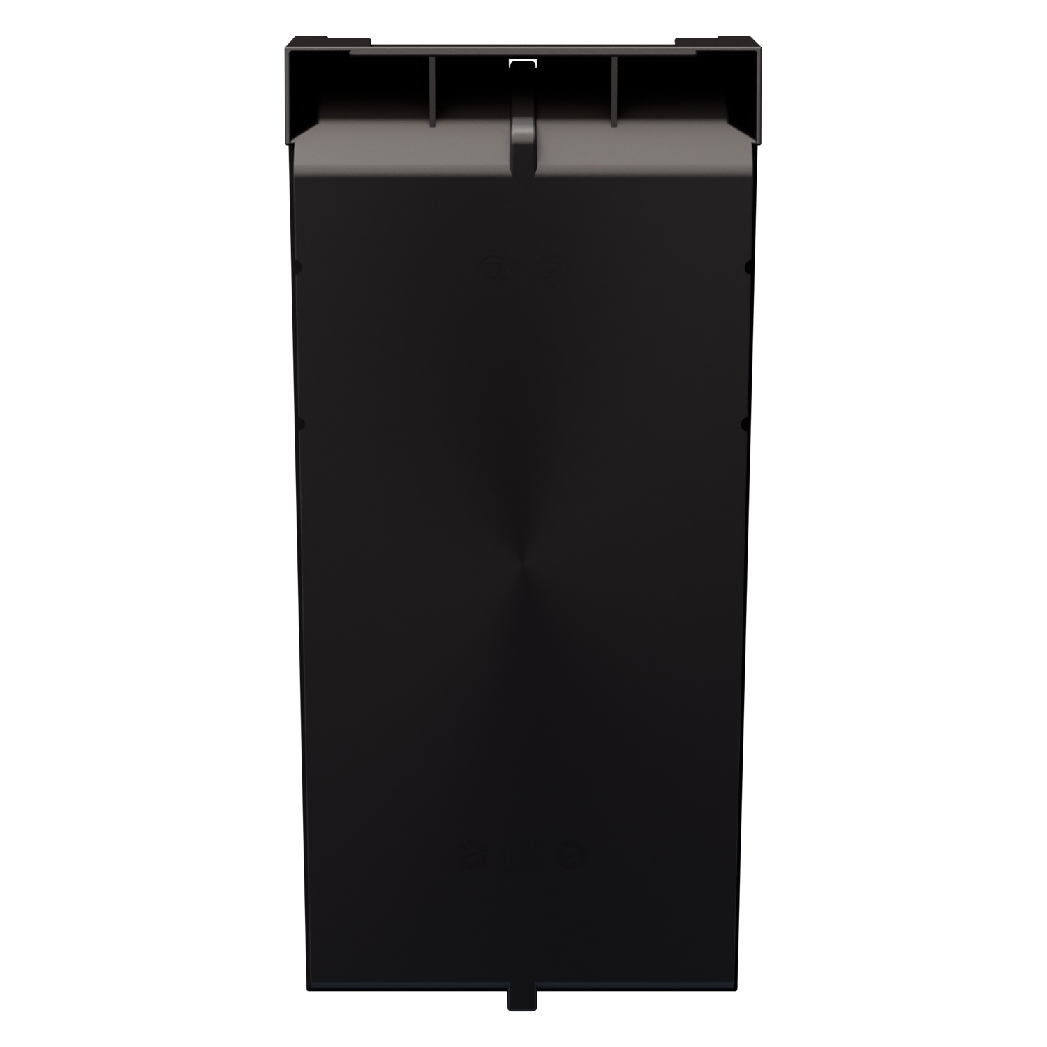 Складской лоток Logic Store 500х225х150 мм iPlast чёрный ЭКО с отверстиями для перегородок N2 (12.405.2)