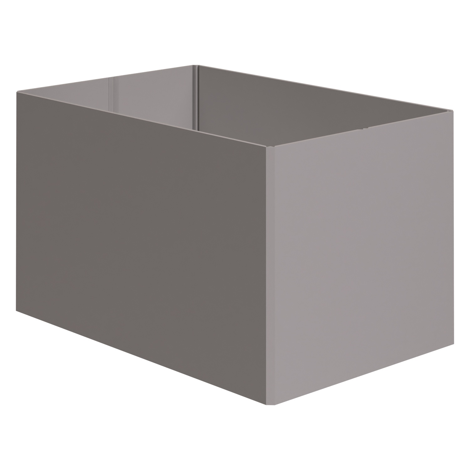 Стенка контейнера Bubble Guard 1190x790x700 мм iPlast PolyBox серая