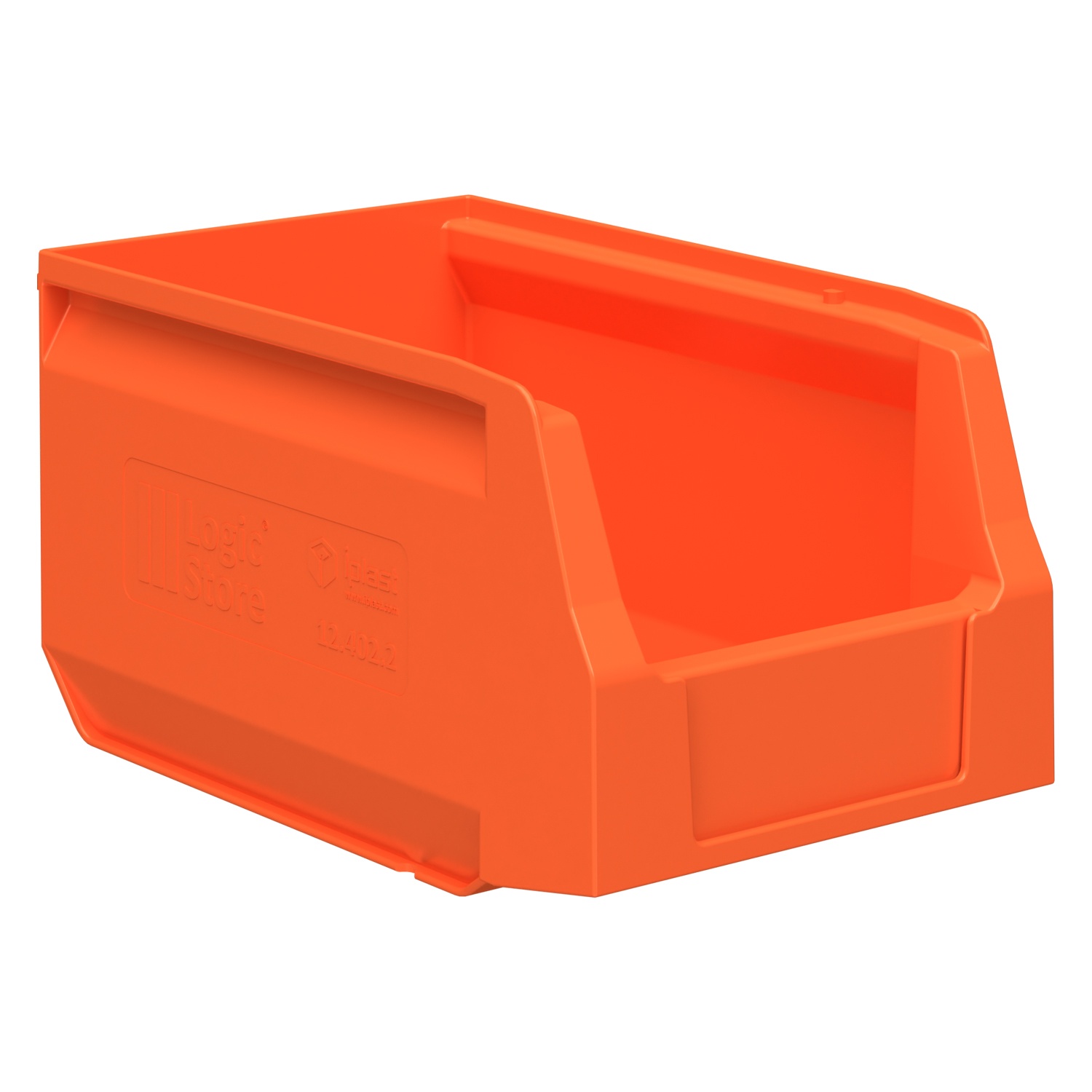 Складской лоток Logic Store 250x150x130 мм iPlast оранжевый