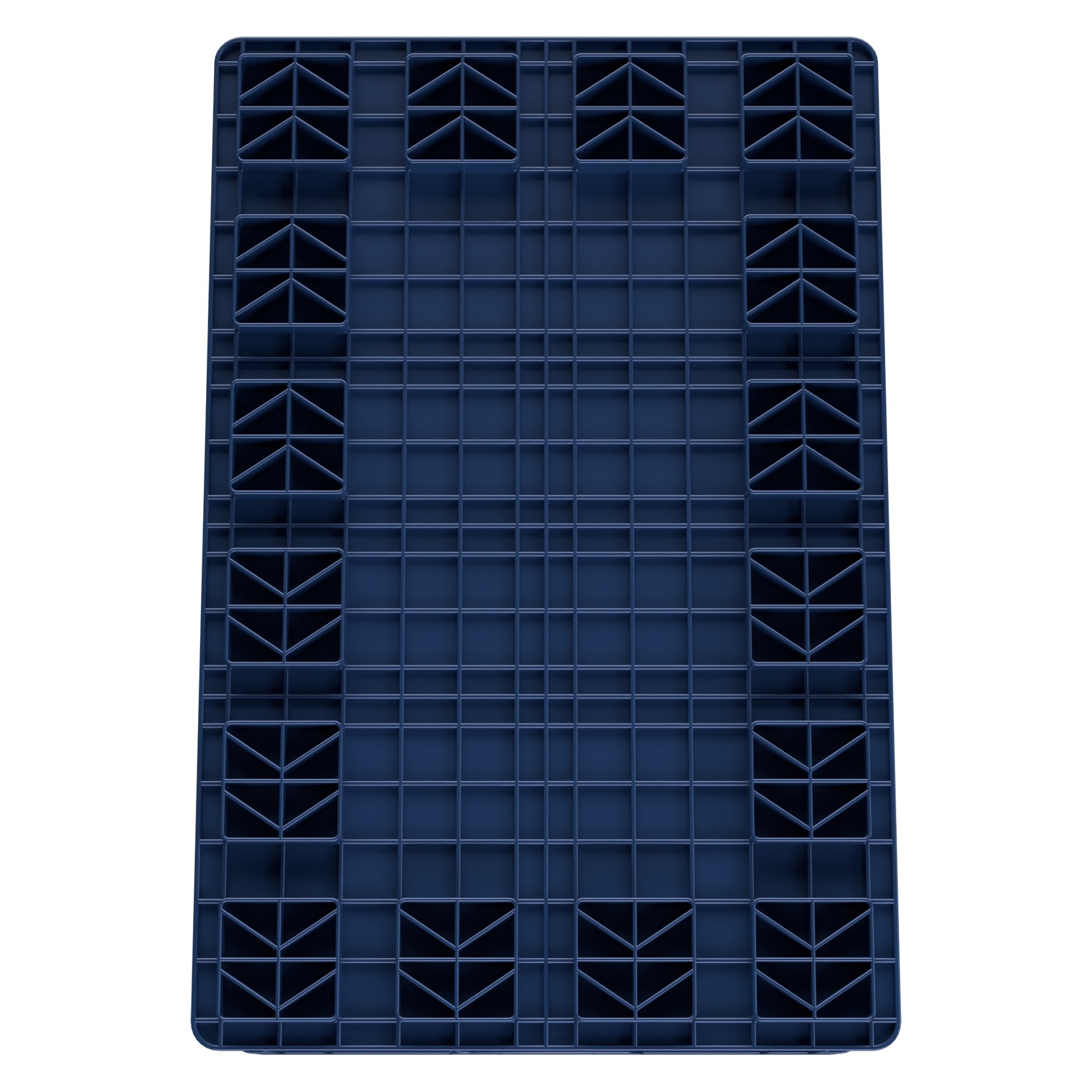Ящик R-KLT 6429 594х396х280 мм iPlast синий индиго с усиленным дном