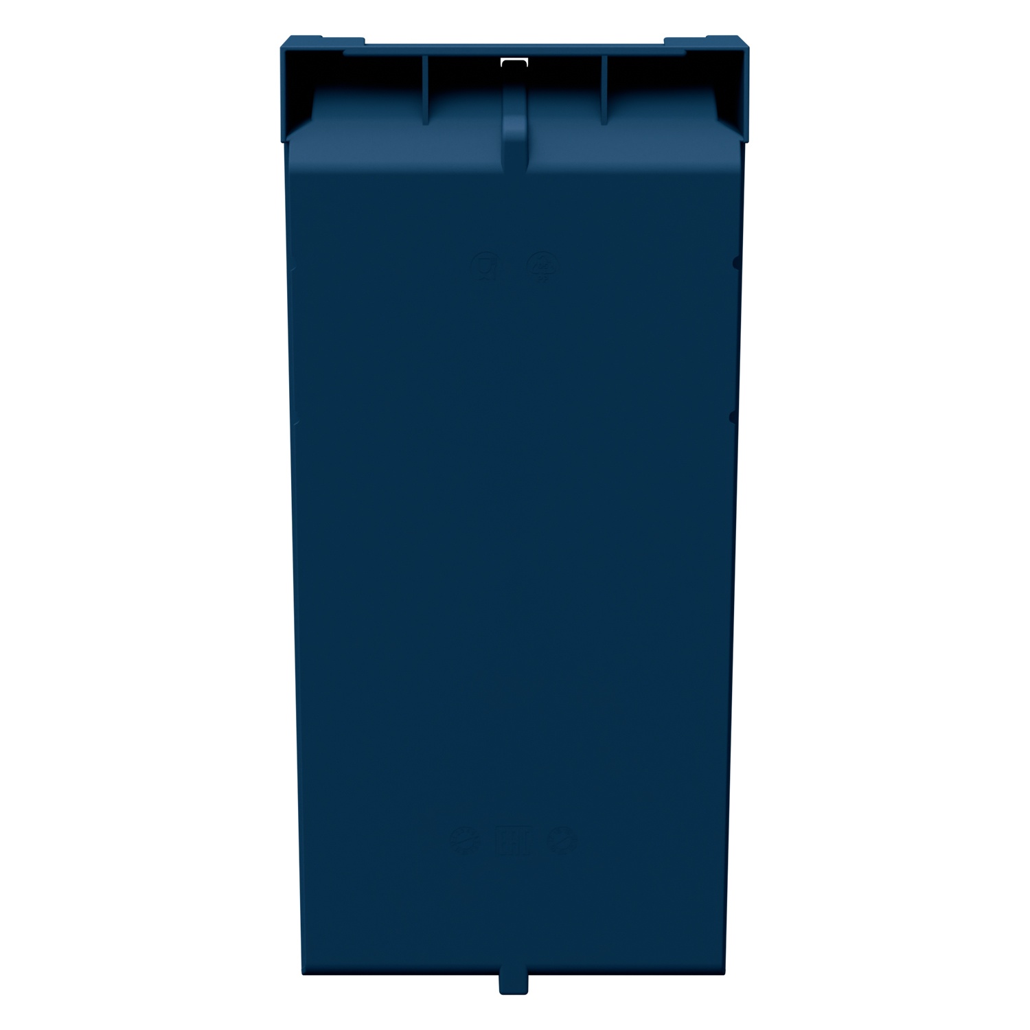 Складской лоток Logic Store 500х225х150 мм iPlast синий индиго с отверстиями для перегородок N2 (12.405.2)