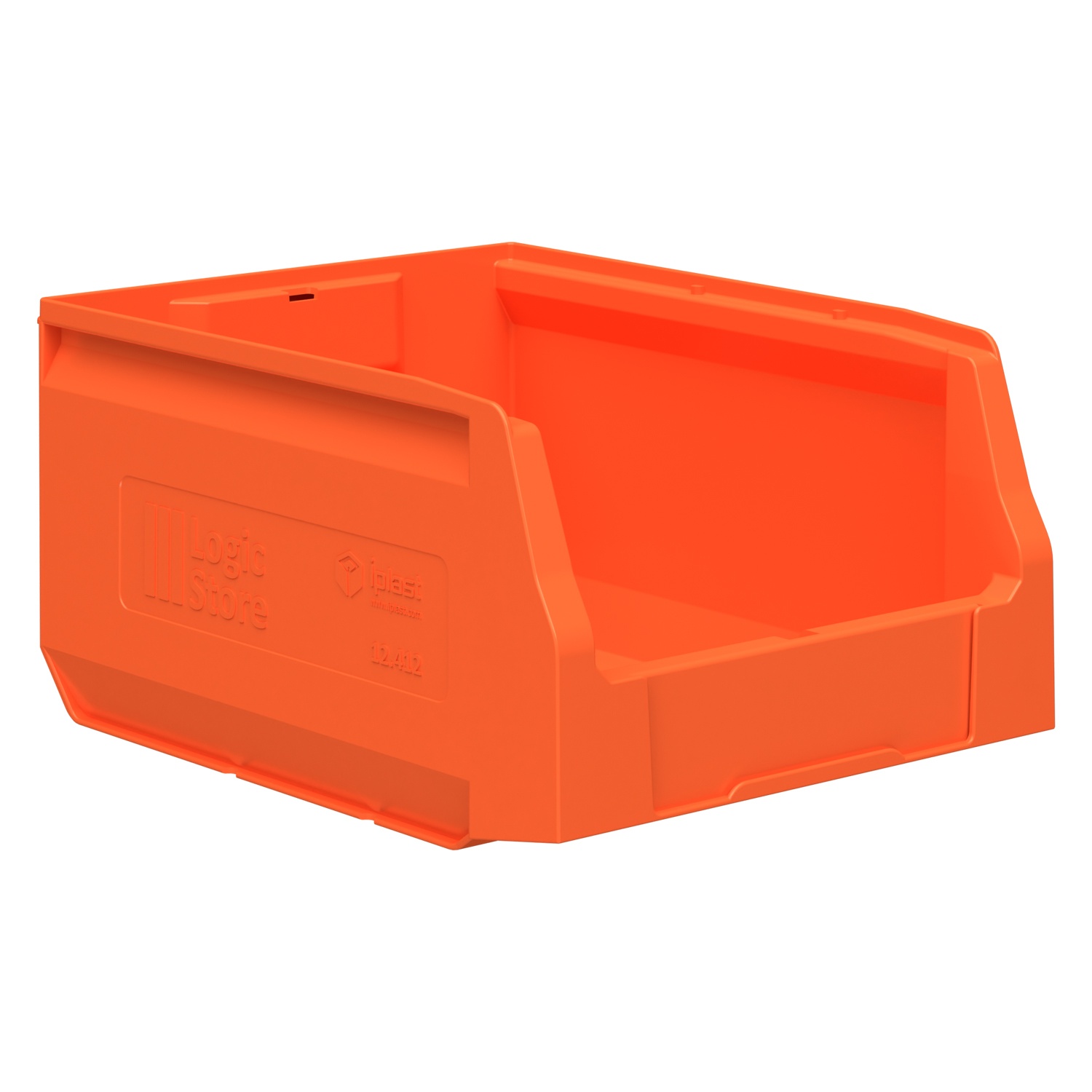 Складской лоток Logic Store 300x225x150 мм iPlast оранжевый