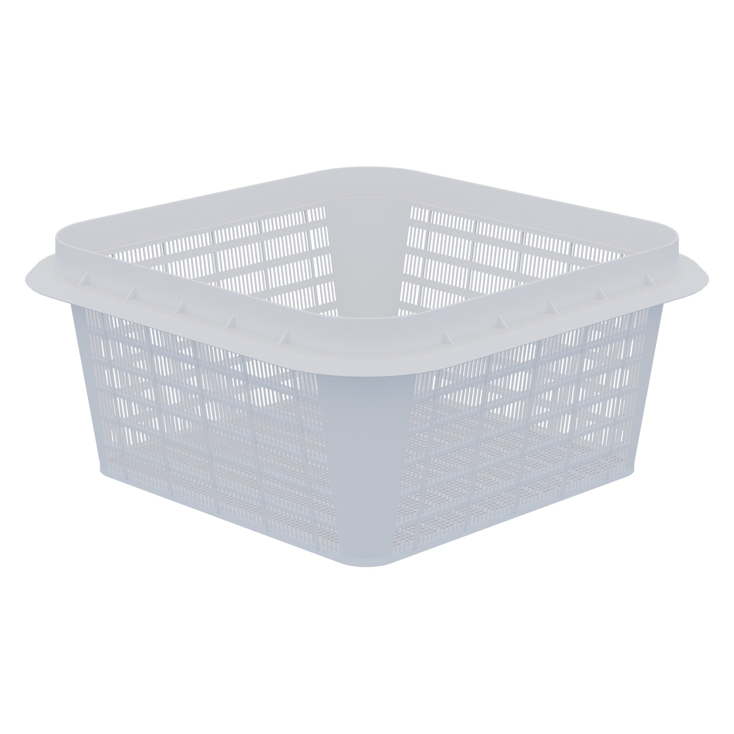 Контейнер сетчатый 340x340x145 мм iPlast белый для куботейнера