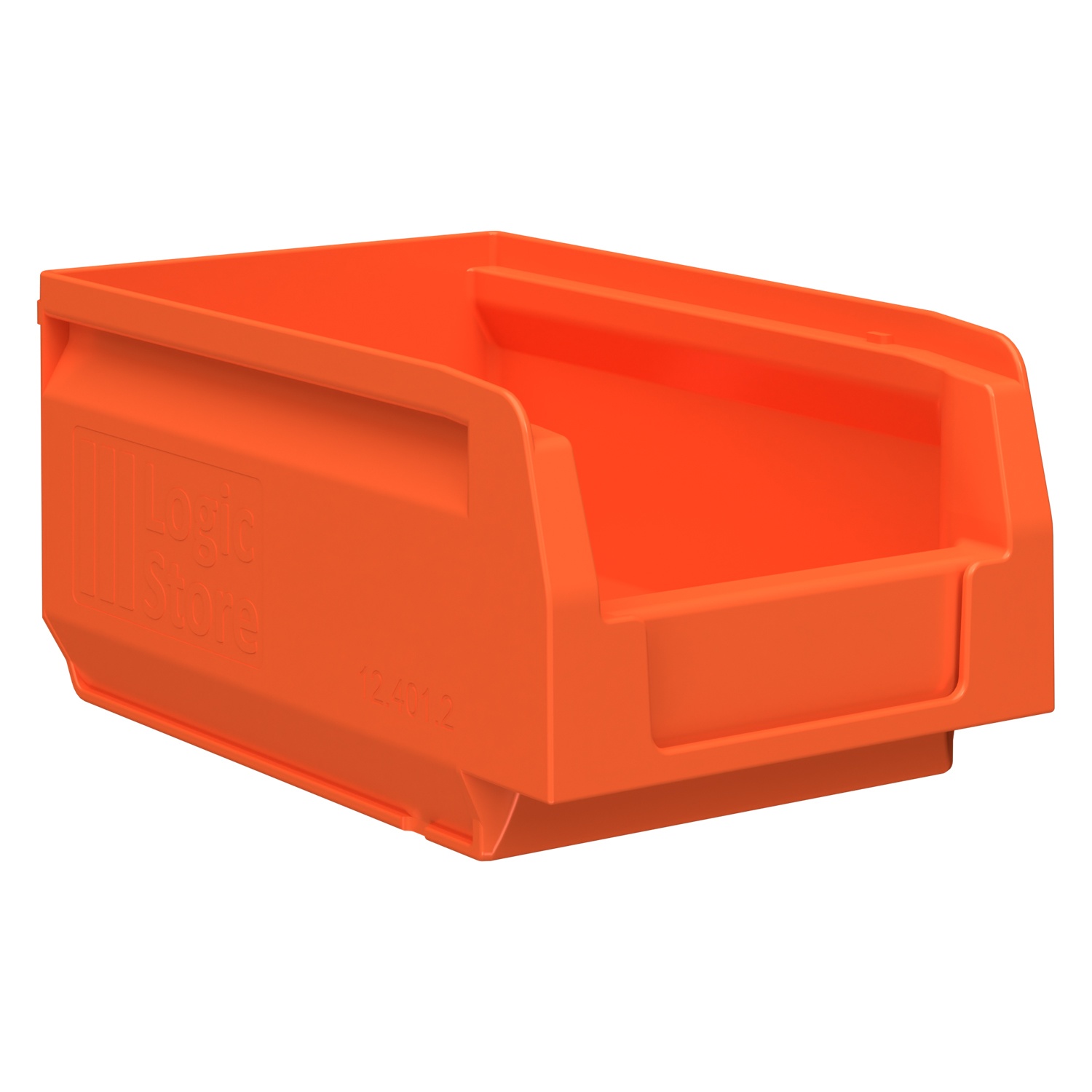 Складской лоток Logic Store 165x100x75 мм iPlast оранжевый