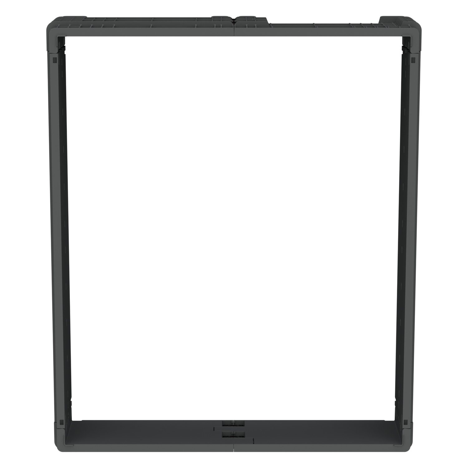 Паллетный борт 1200х1000х200 мм iPlast серый