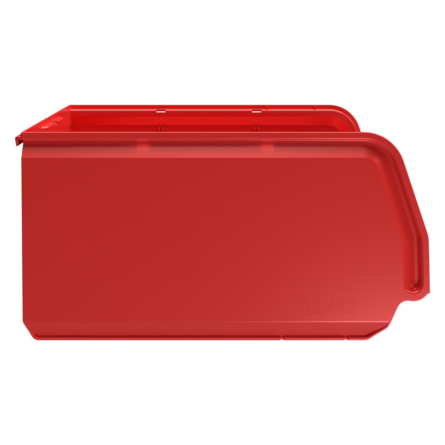 Складской лоток Logic Store 500х300х250 мм iPlast красный NEW (12.462)