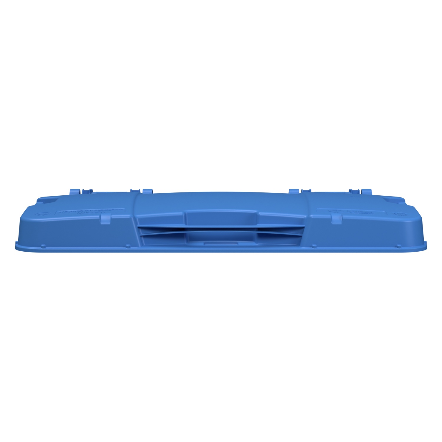 Крышка для мусорного контейнера 1100 л iPlast синяя NEW (21.056)