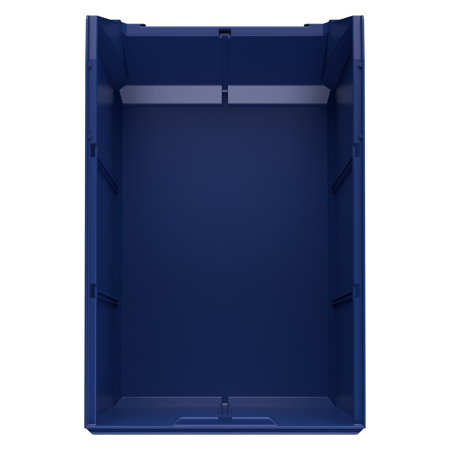 Складской лоток Logic Store 500х300х250 мм iPlast синий индиго с отверстиями для перегородок N1 (12.407.1)