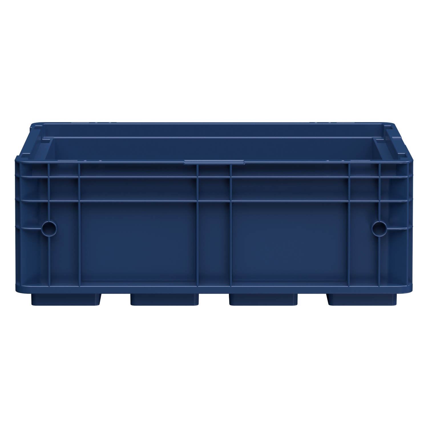Ящик R-KLT 4315 396х297х147,5 мм iPlast синий индиго с усиленным дном