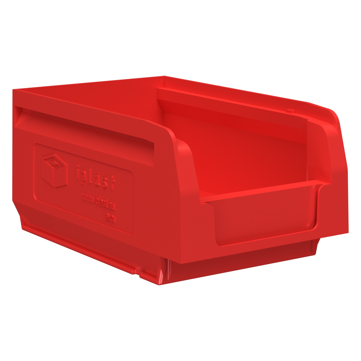 Складской лоток Logic Store 165x100x75 мм iPlast красный