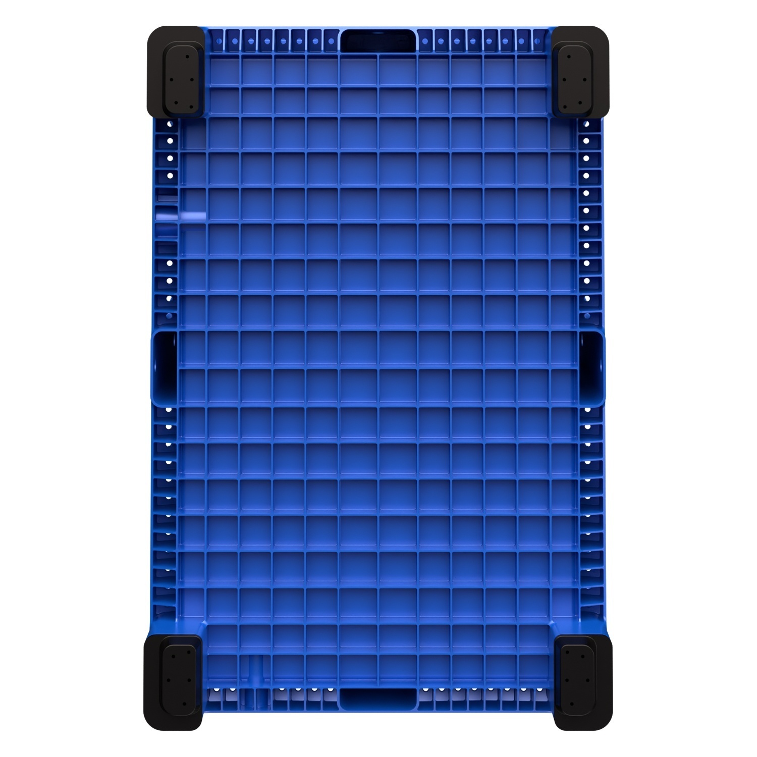 Большой контейнер 1200x800x800 мм iPlast iBOX голубой со сплошными стенками и дном, на ножках Большой контейнер 1200x800x800 мм iPlast iBOX голубой со сплошными стенками и дном, на ножках