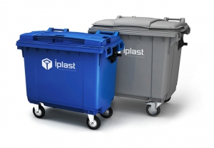 Полимерный контейнер для ТБО объемом 660 л компании «Ай-Пласт» сертифицирован на соответствие европейскому стандарту DIN EN 840