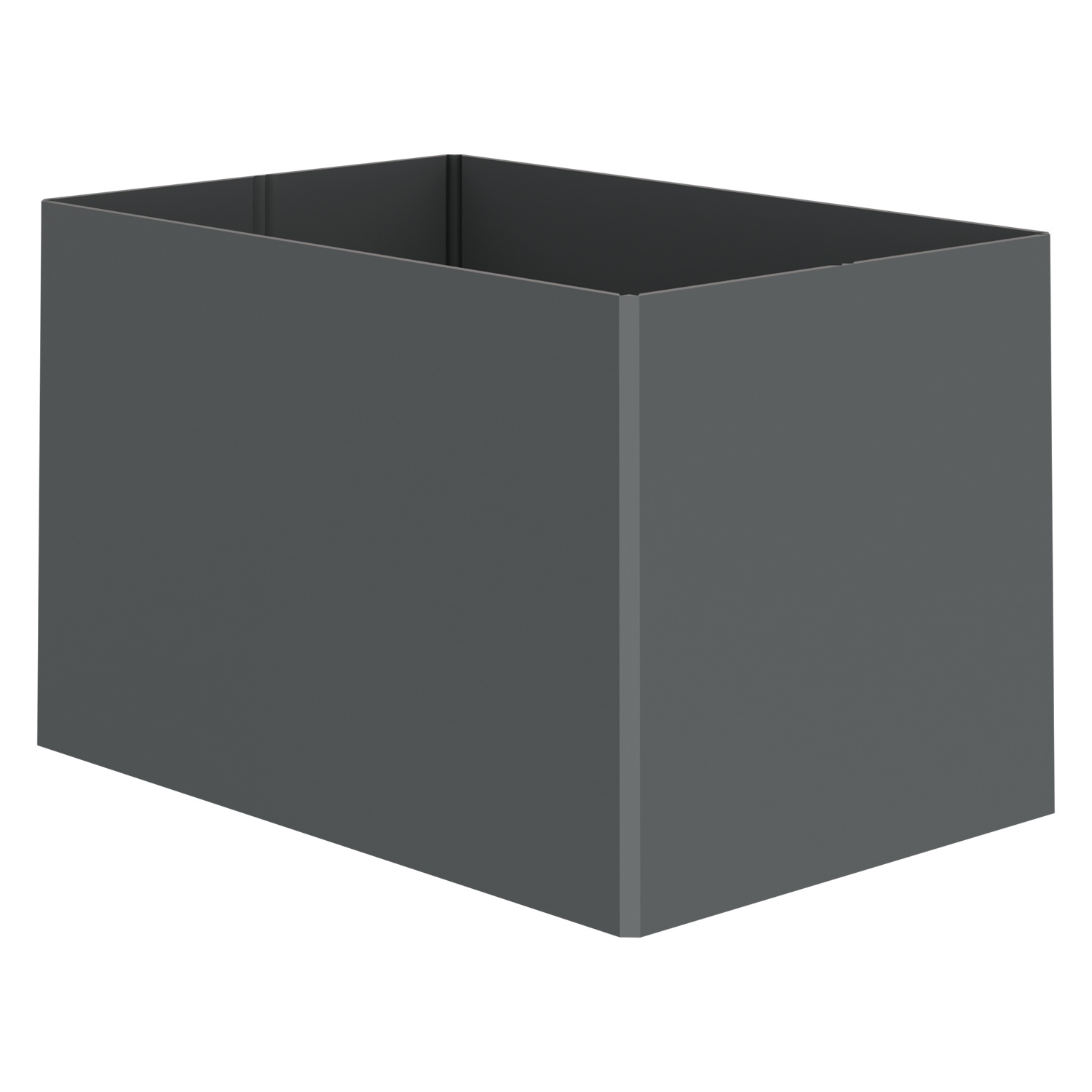 Стенка контейнера СПП 1190х790х820 мм iPlast PolyBox серая 