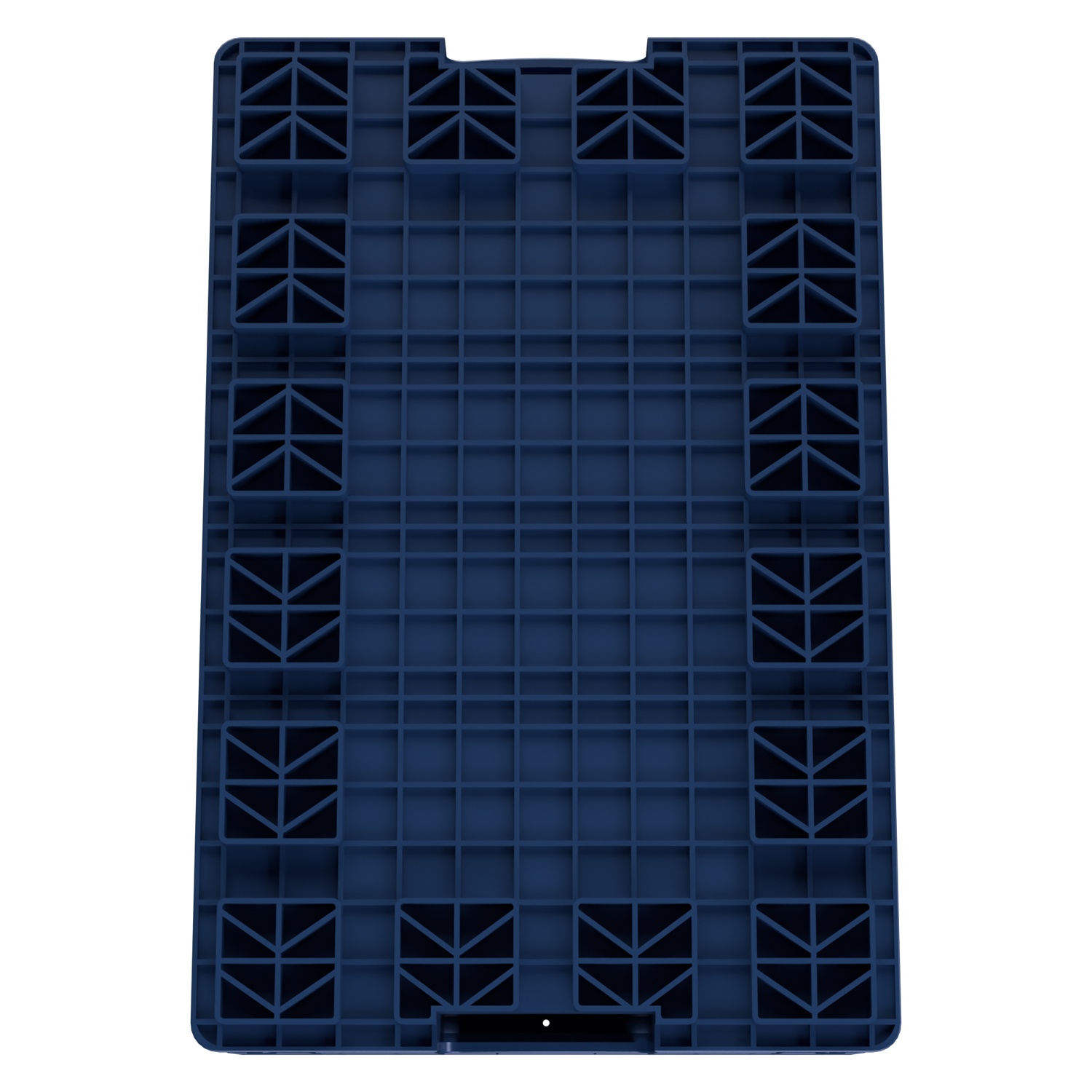 Ящик R-KLT 6415 594х396х147,5 мм iPlast синий индиго с усиленным дном