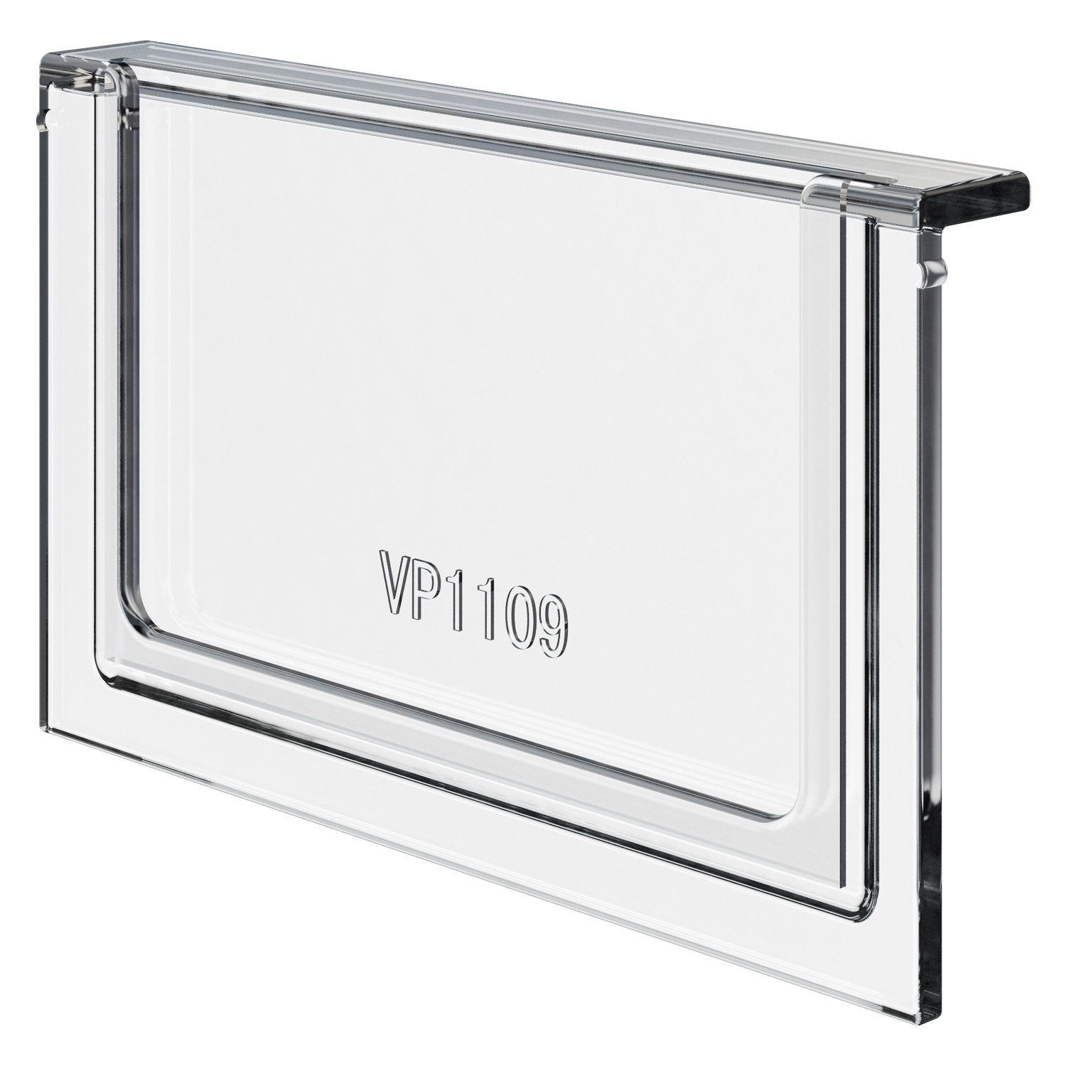 Перегородка фронтальная VP-1109 iPlast прозрач. для полочных контейнеров SK 3109, 4109, 5109, 6109 N1 (30.944.1)