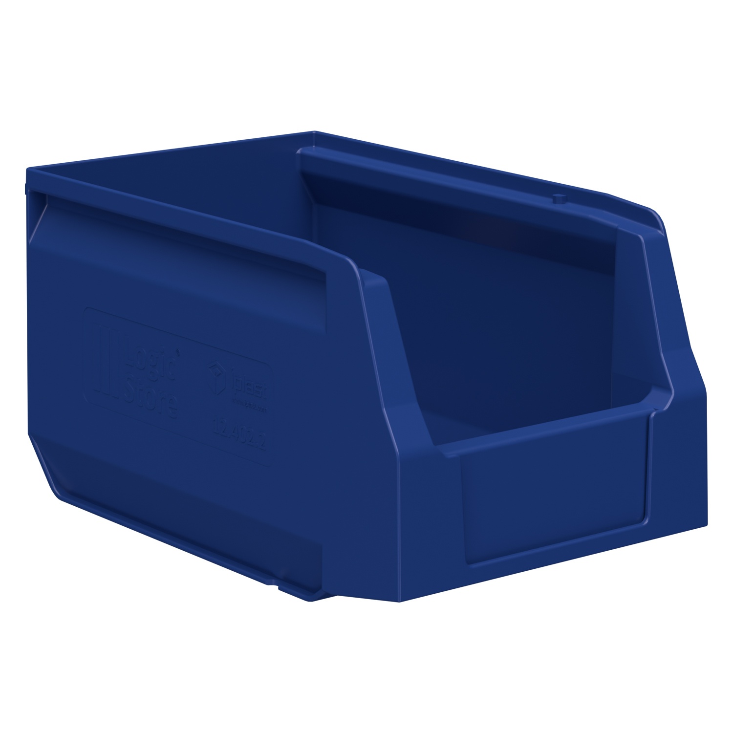 Складской лоток Logic Store 250х150х130 мм iPlast синий индиго N2 (12.402.2)