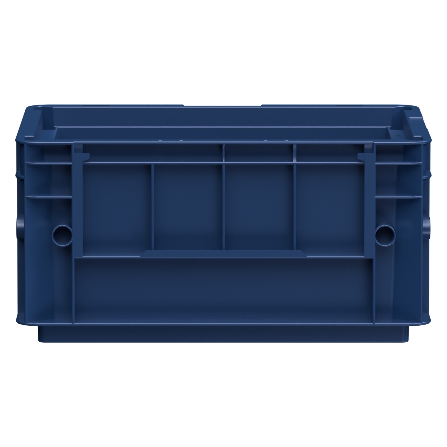 Ящик R-KLT 3215 297х198х147,5 мм iPlast синий индиго с усиленным дном