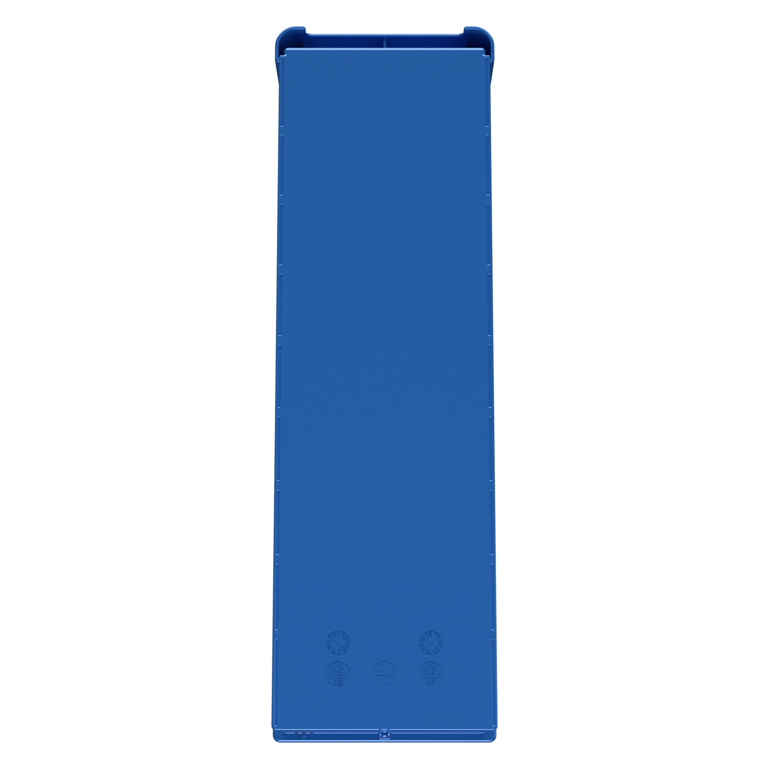 Полочный контейнер SK-51509 500х155х90 мм iPlast голубой с 2 поперечными перегородками Полочный контейнер SK-51509 500х155х90 мм iPlast голубой с 2 поперечными перегородками