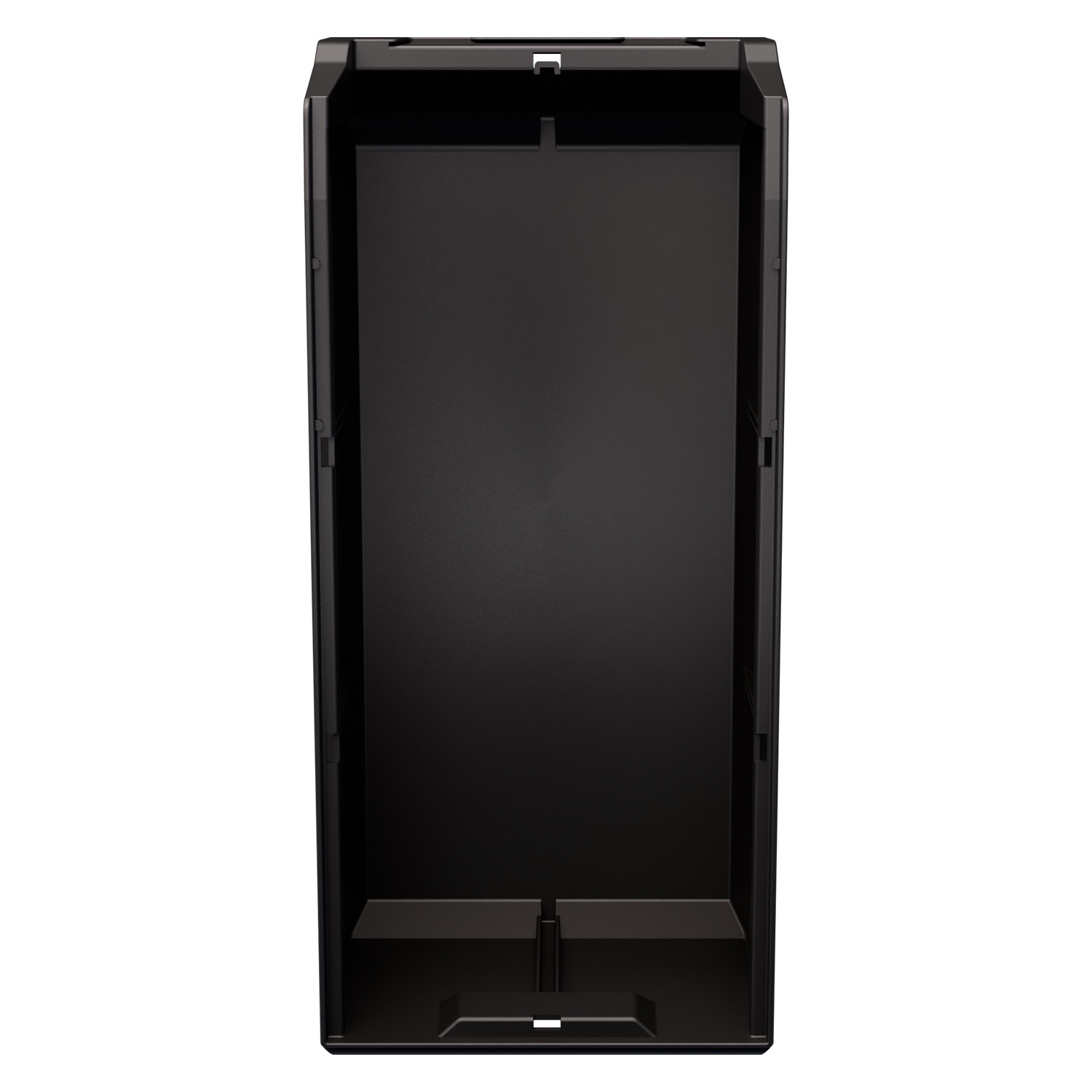 Складской лоток Logic Store 500х225х150 мм iPlast чёрный ЭКО с отверстиями для перегородок N2 (12.405.2)