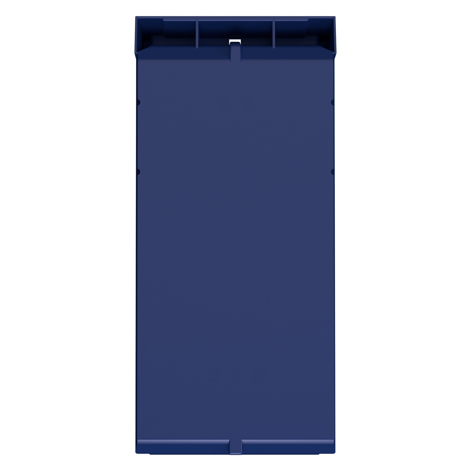 Складской лоток Logic Store 500х225х150 мм iPlast синий индиго с отверстиями для перегородок N2 (12.405.2)