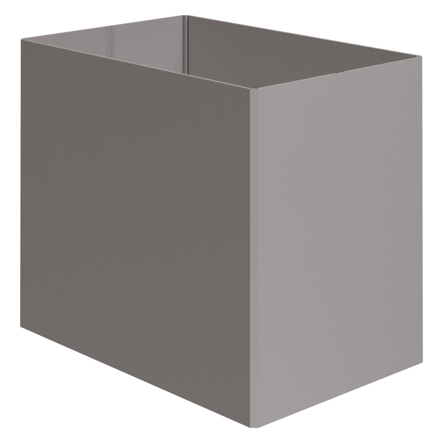 Стенка контейнера СПП 1190x790x1000 мм iPlast PolyBox серая