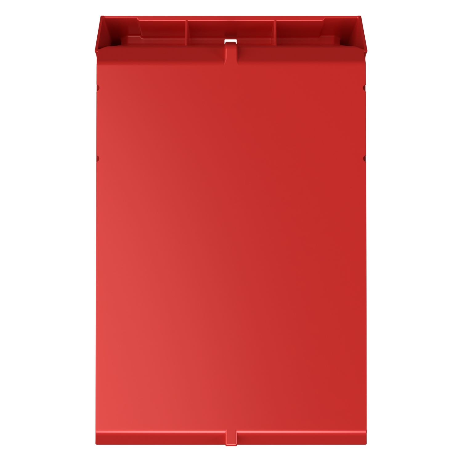 Складской лоток Logic Store 500х300х200 мм iPlast красный с отверстиями для перегородок N1 (12.406.1)