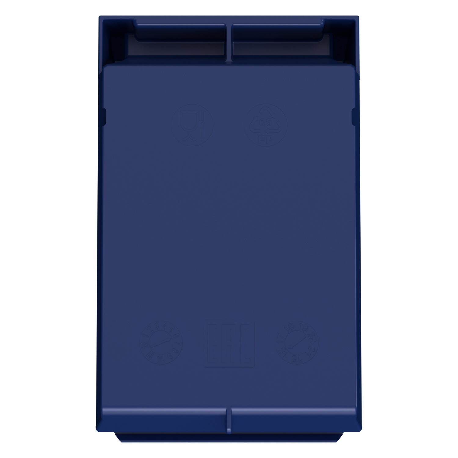 Складской лоток Logic Store 165х100х75 мм iPlast синий индиго N2 (12.401.2)