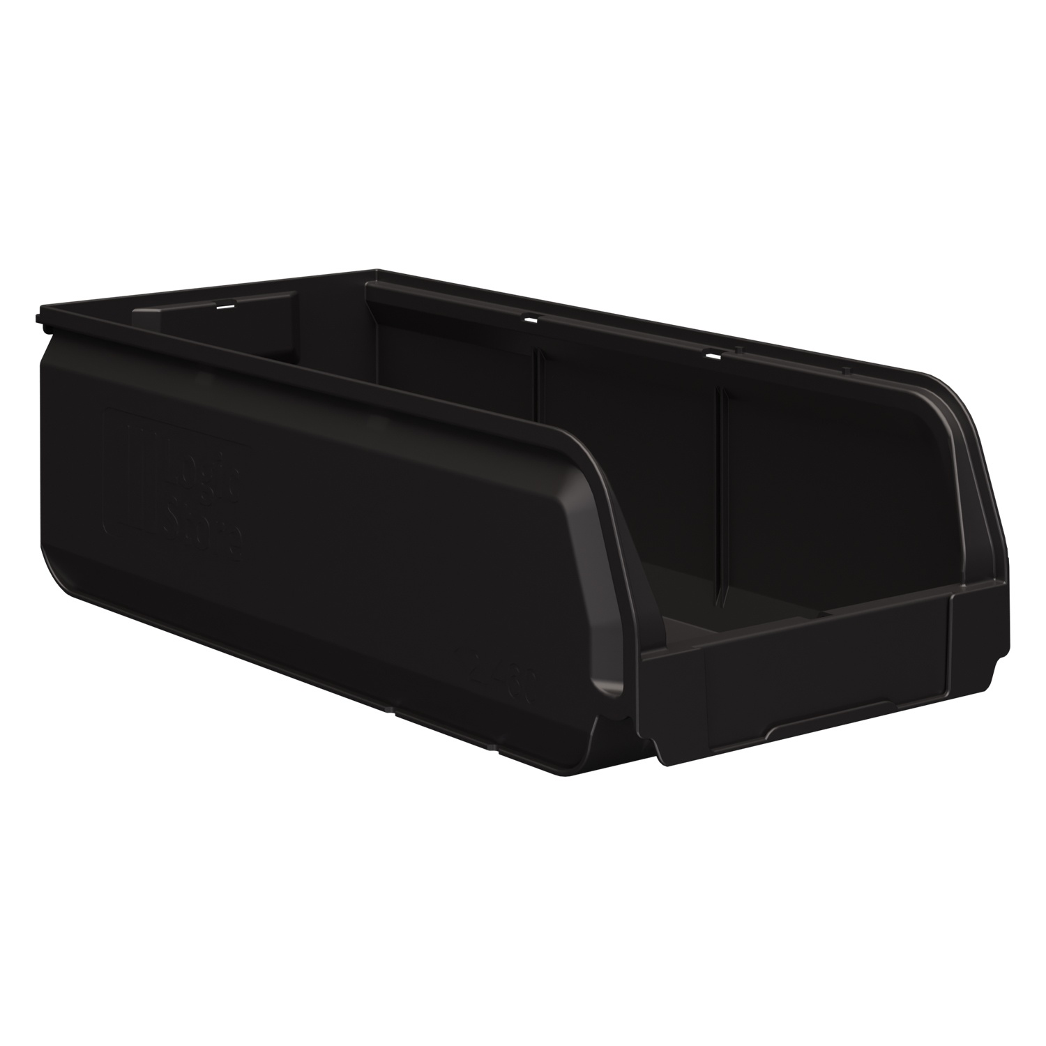 Складской лоток Logic Store 500х225х150 мм iPlast чёрный ЭКО NEW (12.460) Складской лоток Logic Store 500х225х150 мм iPlast чёрный ЭКО NEW (12.460)