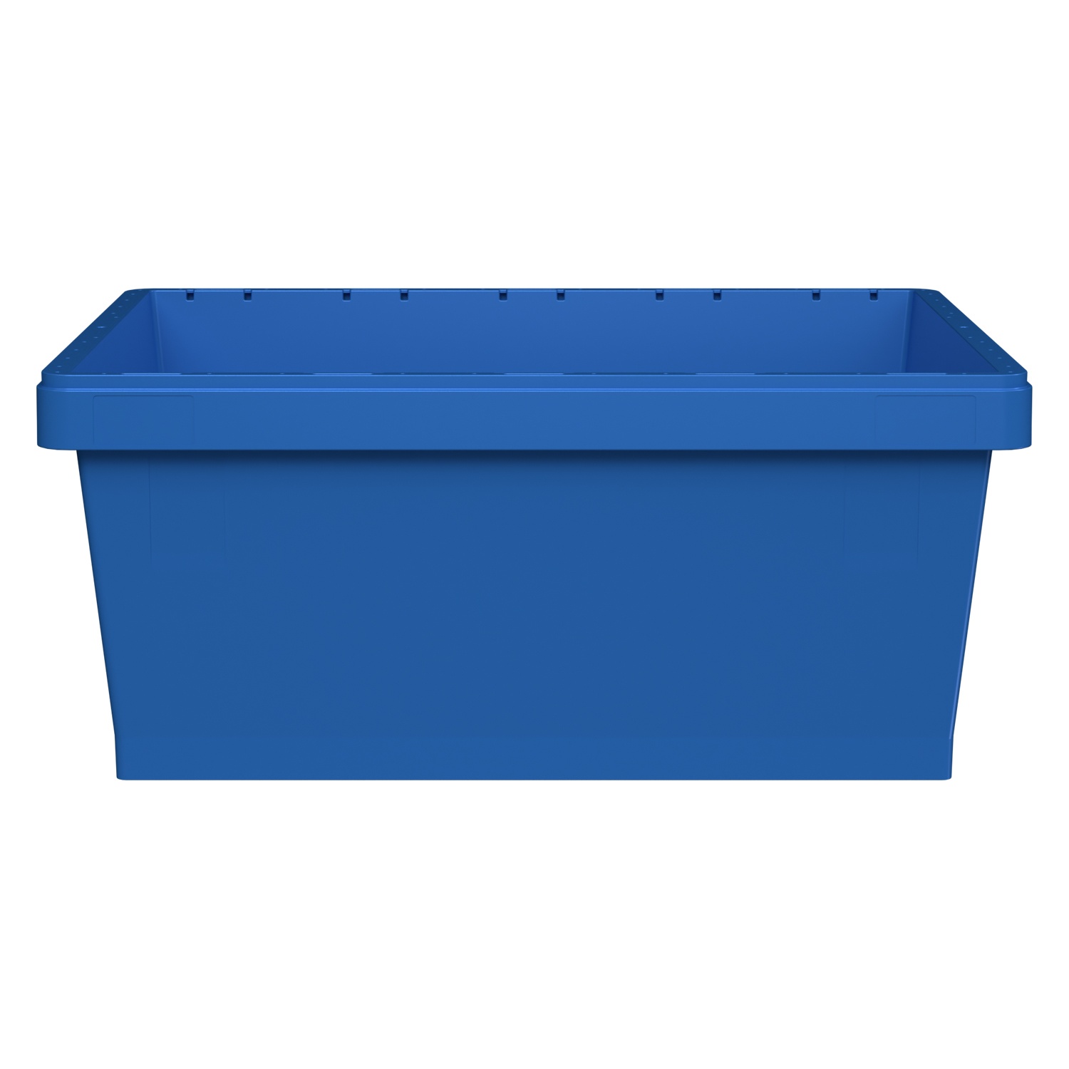 Вкладываемый контейнер INSTORE KVR-8634 800x600x340 мм iPlast голубой с усиленным дном