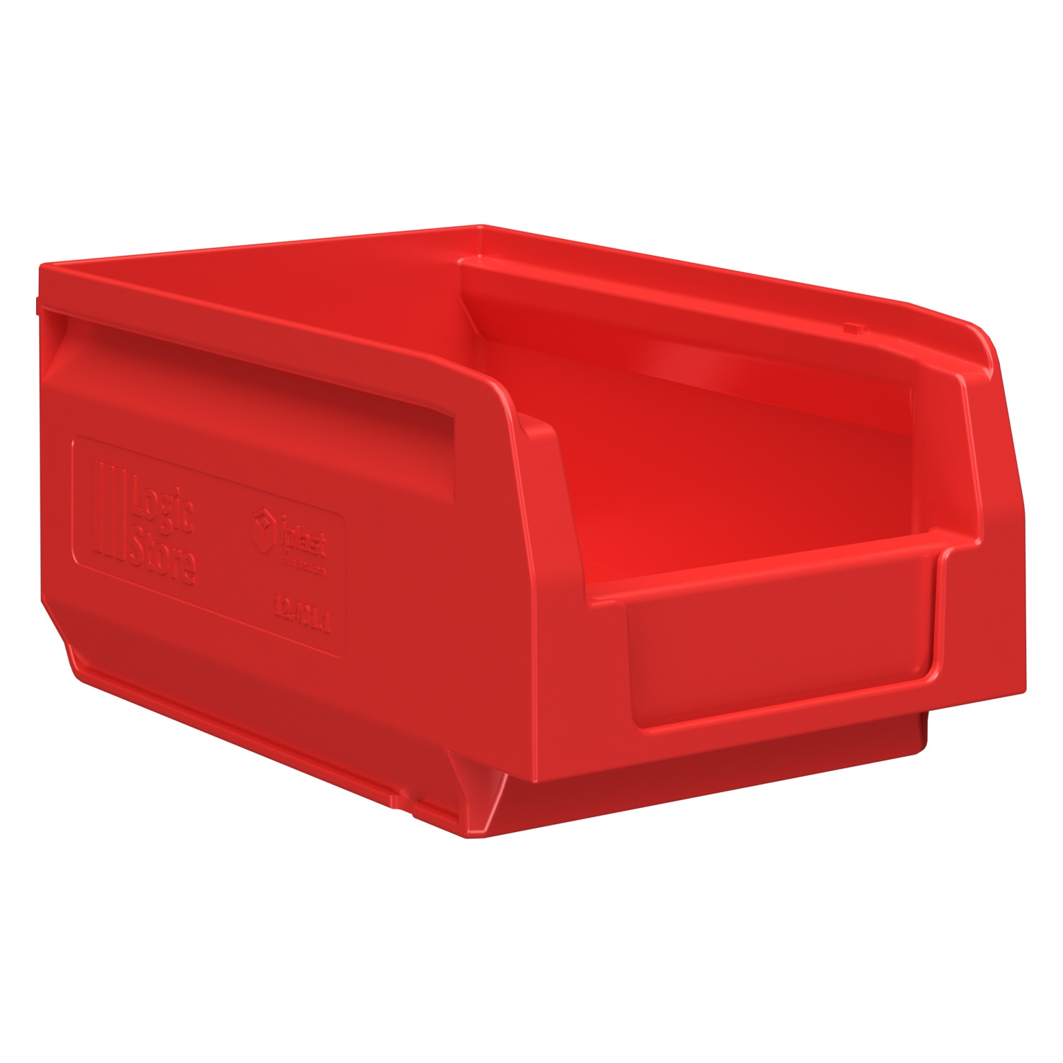 Складской лоток Logic Store 165х100х75 мм iPlast красный N1 (12.401.1)