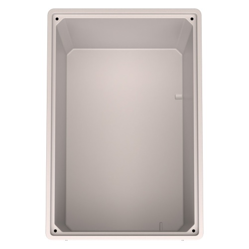 Контейнер 1200х800х920 мм iPlast iBOX светло-серый со сплош. стенками и дном, на колёсах с конич. резьбой 2 дюйма Контейнер 1200х800х920 мм iPlast iBOX светло-серый со сплош. стенками и дном, на колёсах с конич. резьбой 2 дюйма